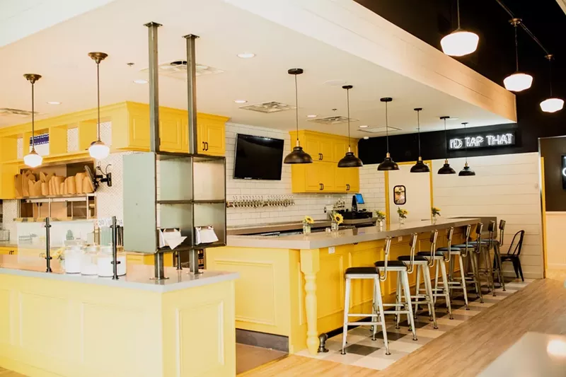 Image: The Biscuit Bar's new Highland Park location is just steps from SMU and serves up biscuit sandwiches and cocktails.