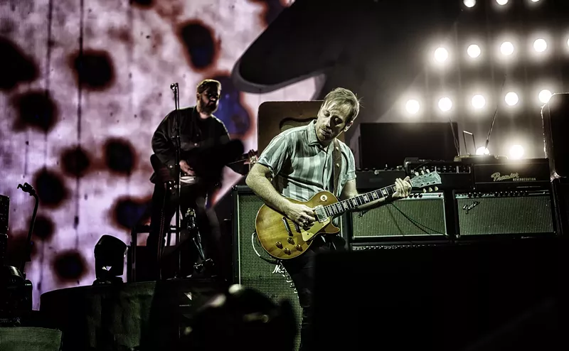 Image: The Black Keys put on a tasteful rocking show on Thursday night at Dickies Arena in Fort Worth.