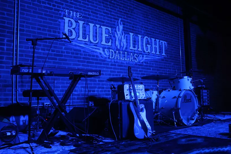 Image: The Blue Light Dallas opened Friday night.