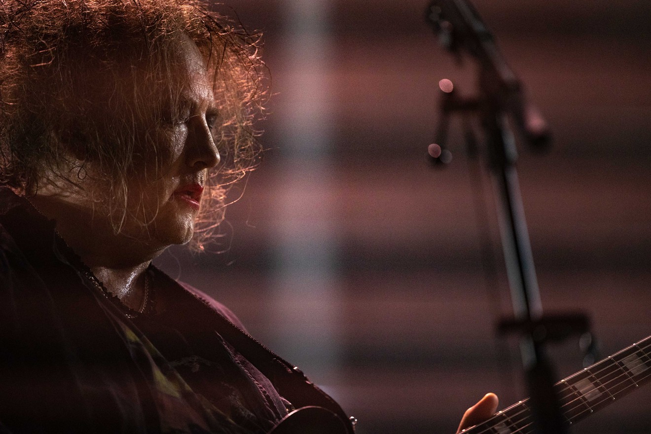 Robert Smith and The Cure delivered a flawless mix of old and new at Dos Equis Pavilion on Saturday.