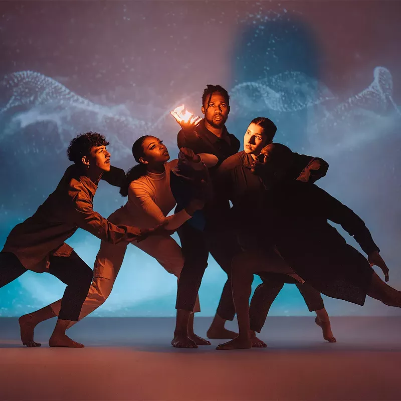 Image: The Dash Ensemble makes its Dallas debut with The Power of Collision, a dance show at Wyly Studio Theatre.
