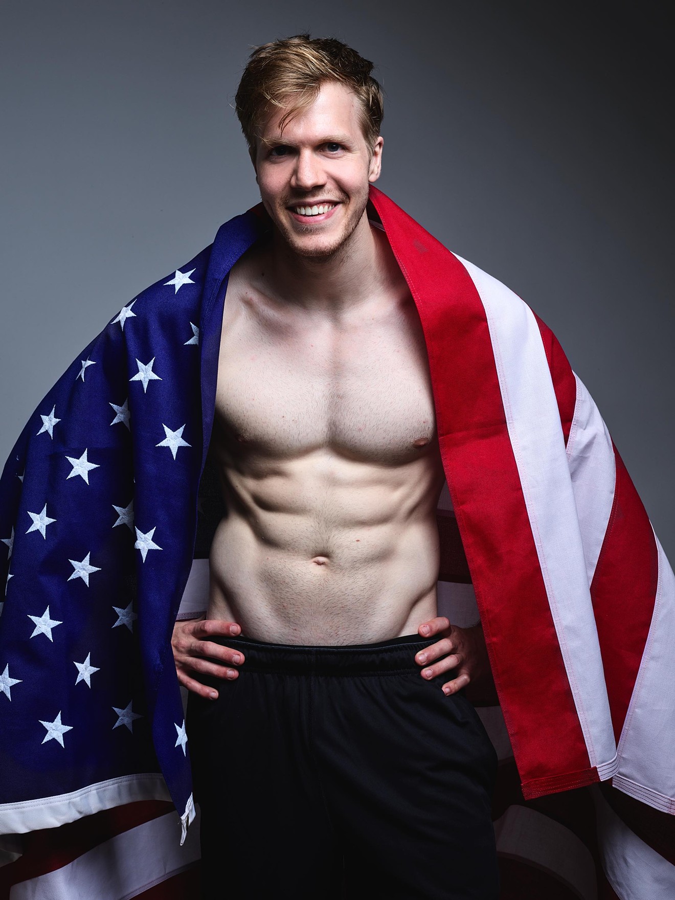 Patrick Lyons and his abs competed on American Ninja Warrior.