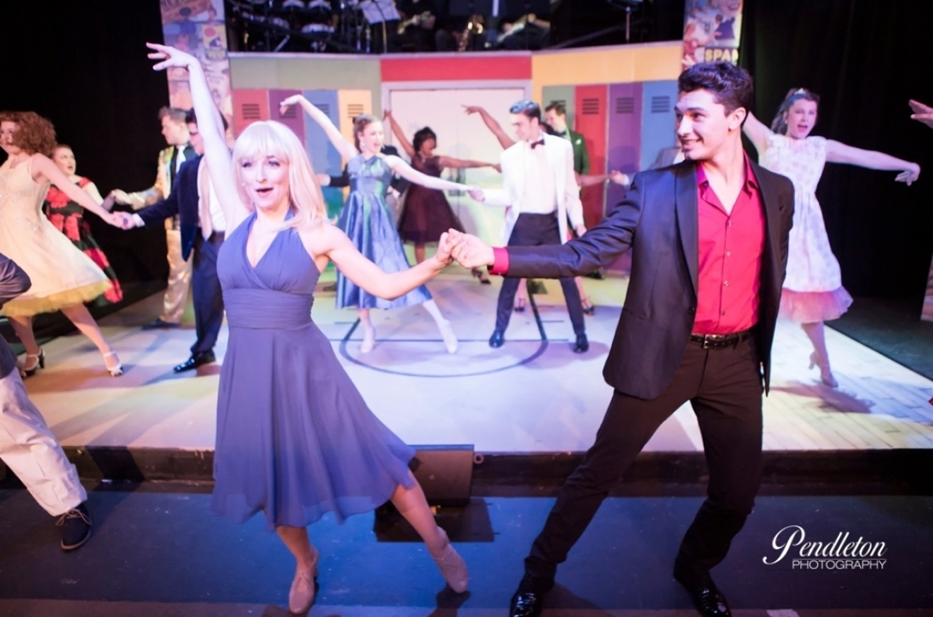 Shannon Conboy and Phillip Anthony Giandiletti in Grease
