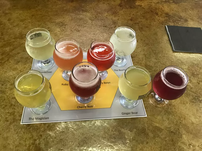 Image: Breaking Brew's meads are made with Texas wildflower honey, and even if you don't fancy yourself a mead person, this meadery is well worth a visit.
