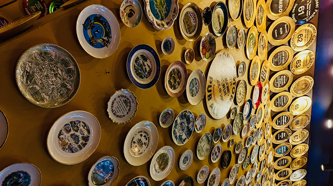 the flying saucer walls