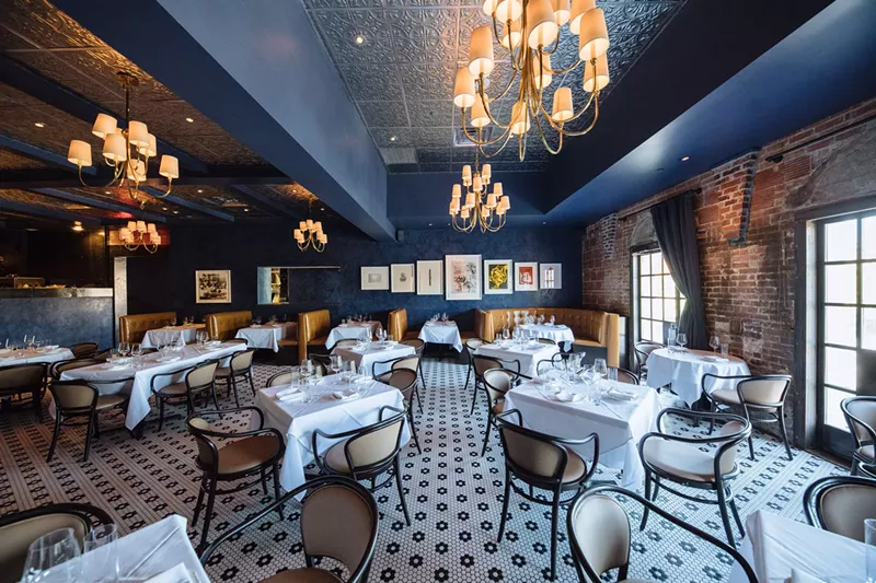 Image: The interior at Fachini in Highland Park Village.
