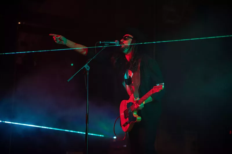 Image: Ghostland Observatory brought out the ghouls, and all other creepy characters, to their Halloween show.