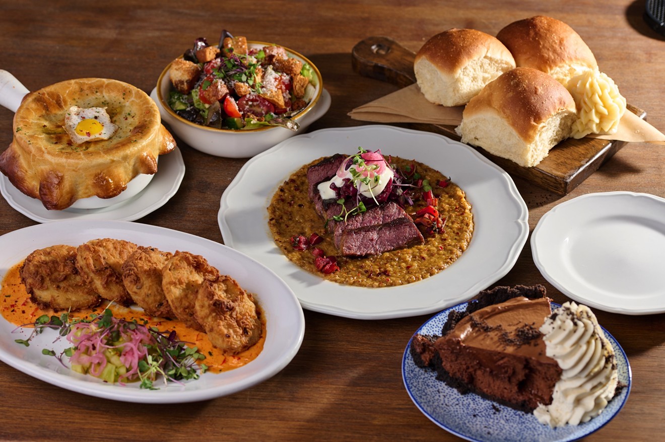 A sampling of the fine Southern-influenced dishes at The Heritage Table in Frisco.