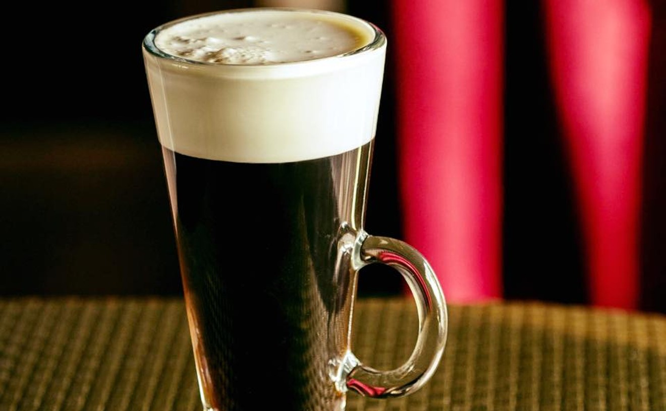 The Irish Coffee at Pappas Bros. Sings with a Touch of Amaro Montenegro
