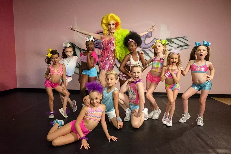 Image: Justin Johnson, aka Alyssa Edwards, owns a dance studio in Mesquite.