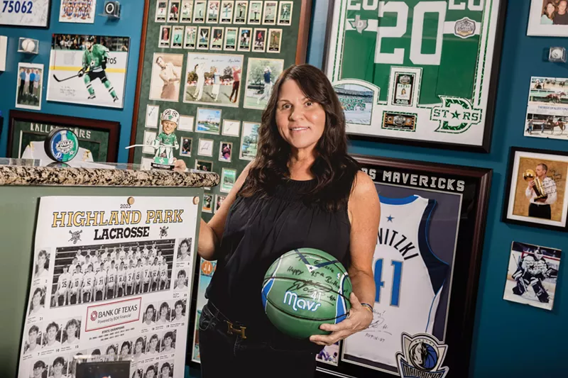 Image: Dr. Mary Collings is a chiropractor in Dallas to famous athletes.