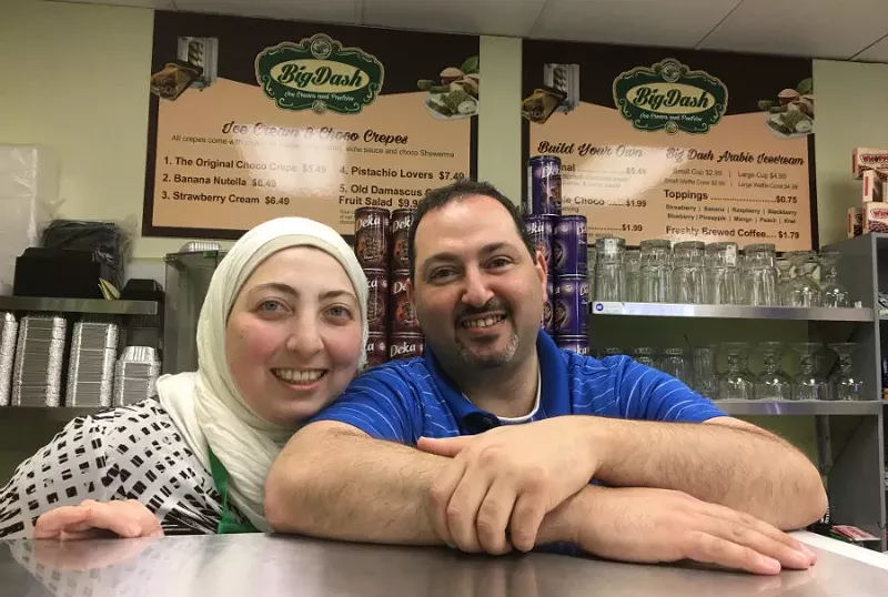 Image: BigDash’s owners Asmaa Khattab and Kareen AlRefaai are the faces behind the counter.