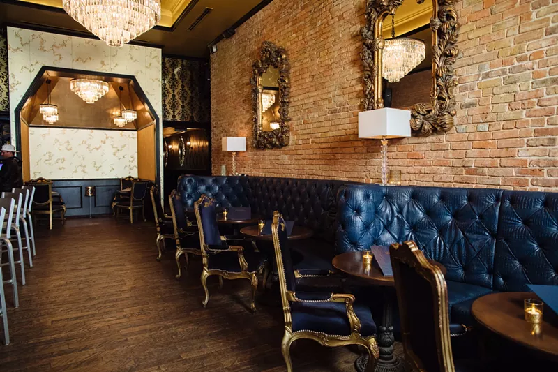 Image: The interior at the Mitchell in downtown Dallas.