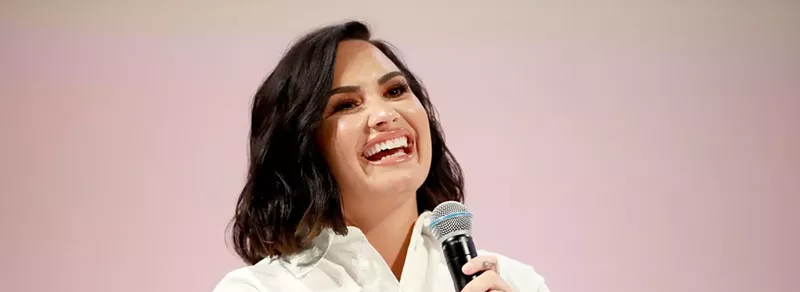 Image: Demi Lovato is one of the working artists accused of being satanic just this month.