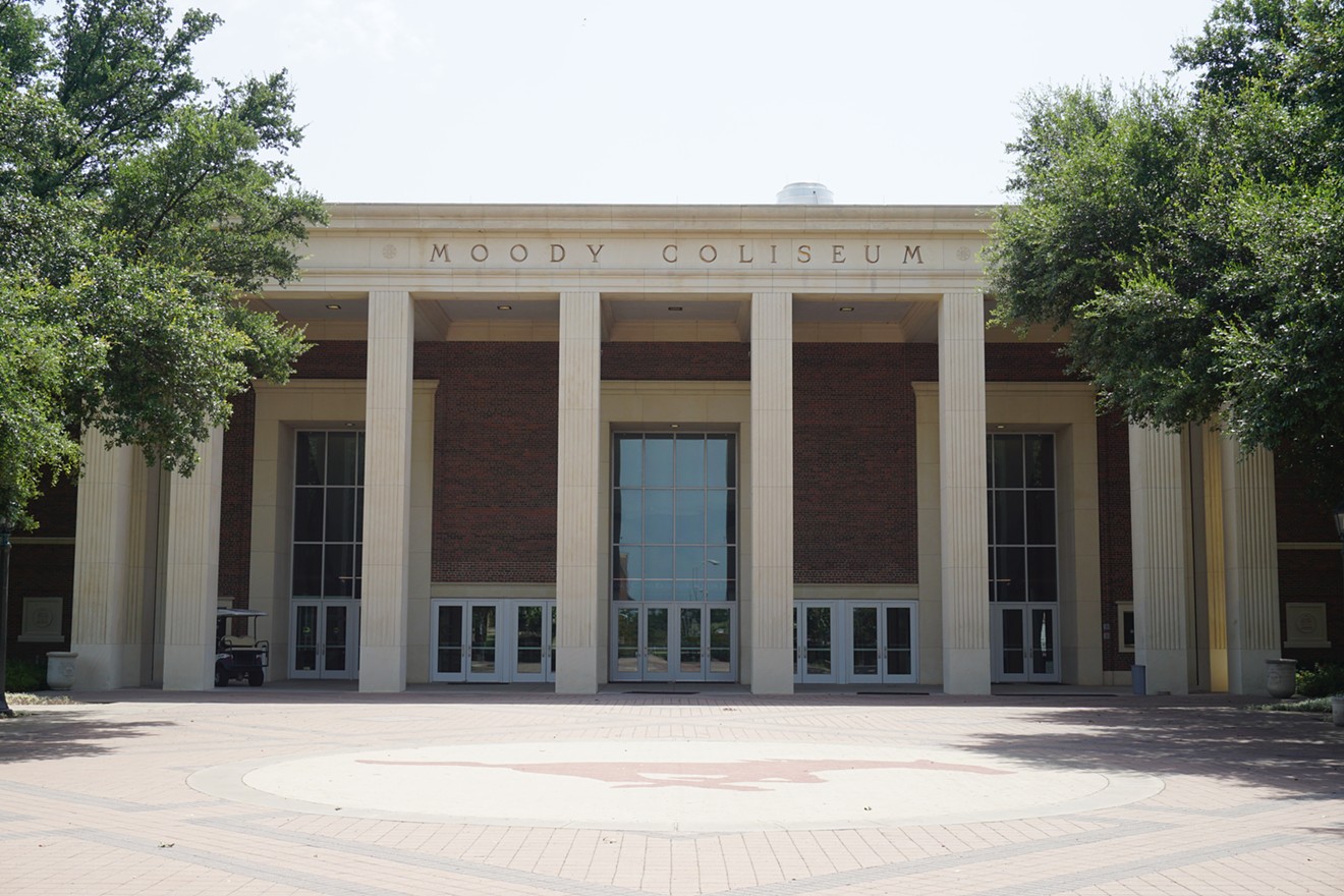 The Moody Coliseum at SMU is named for the late Texas philanthropist William L. Moody Jr.