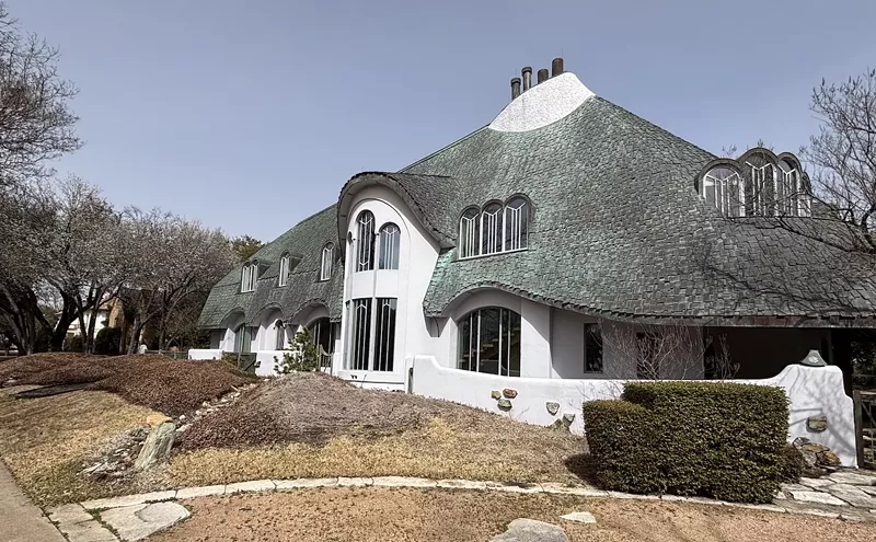Image: The Mushroom House Stands Out. That Might Be What Gets It Demolished