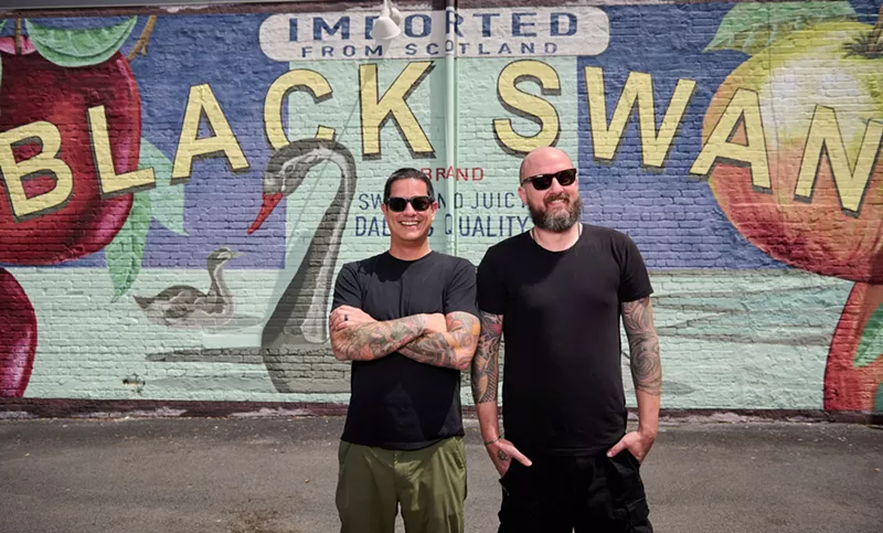 Image: Black Swan has reopened to the joy of cocktail enthusiasts. Co-owners Gabe Sanchez and Ryan Payne are behind Black Swan and Saint Valentine.