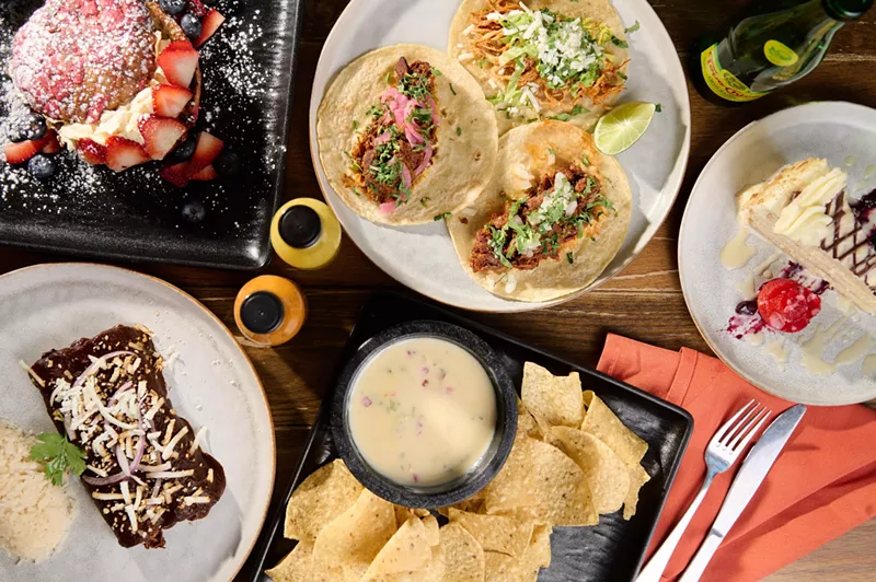 Image: chips and queso
