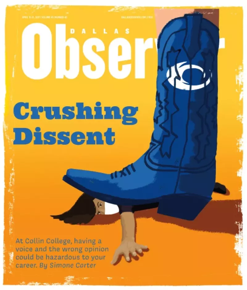 Image: Collin College deals with dissent the Texas way.