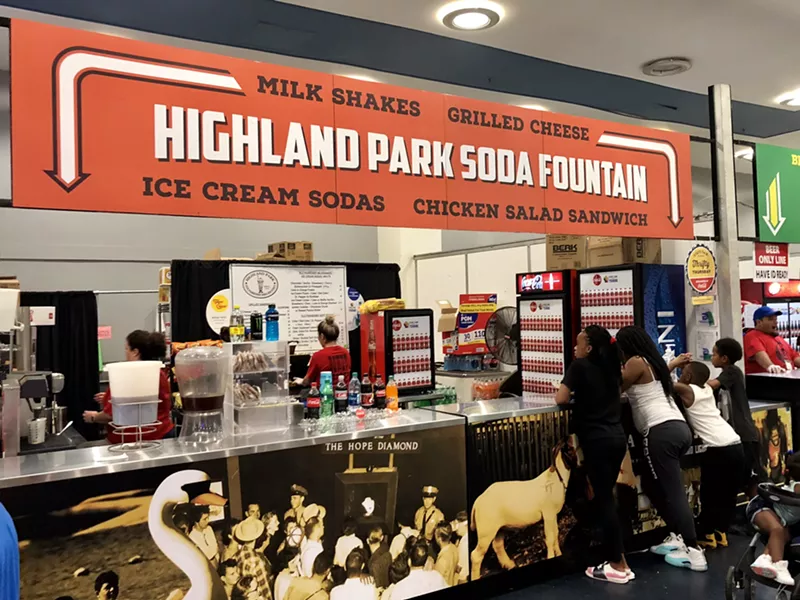 Image: Miss the Highland Park Soda Fountain? You'll find it at the State Fair of Texas.