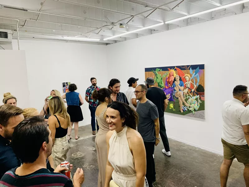 Image: The Oliver Francis Gallery reopened in July 2021, just in time for its 10th anniversary.