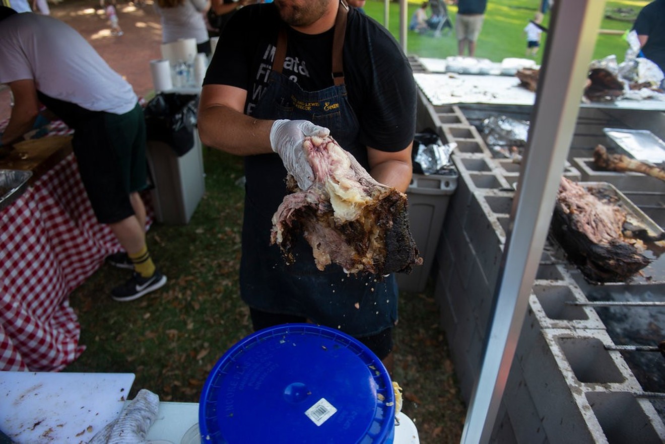 Birthright BBQ Fest, which brings together the state's top pitmasters to cook whole animals in open pits, is back for another year.