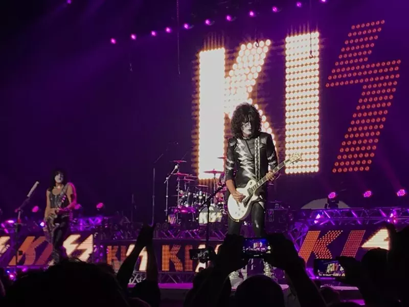 Image: Acts like Kiss ensure that The Pavilion at Toyota Music Factory has high attendance.