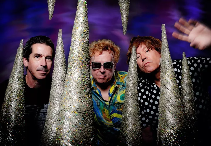 Image: Lithium X-mas members (from left) Chris Merlick, Mark Ridlen and Greg Synodis have a new album that picks up right where the group left off in 1997.