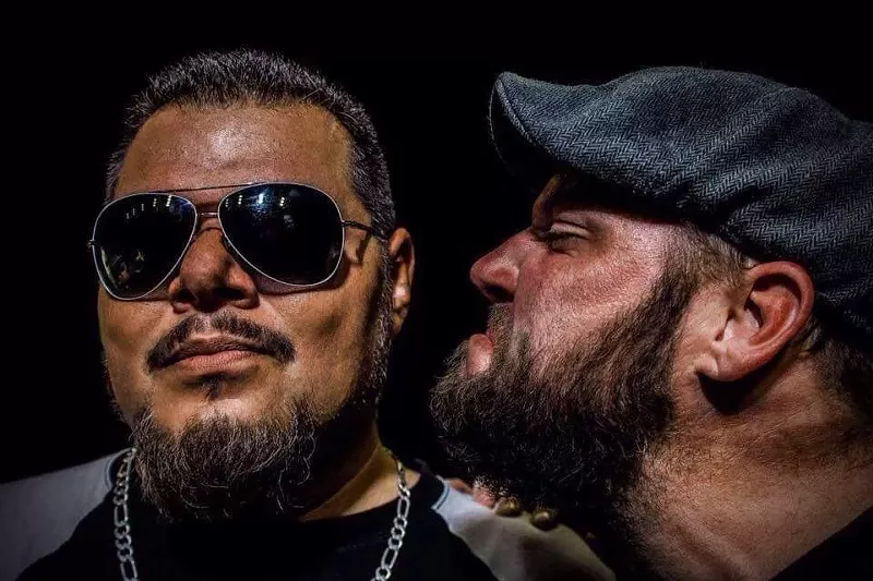 Image: Original Effinays members Joe Martinez and Jeremy Piering are still keeping the band going, despite multiple setbacks.