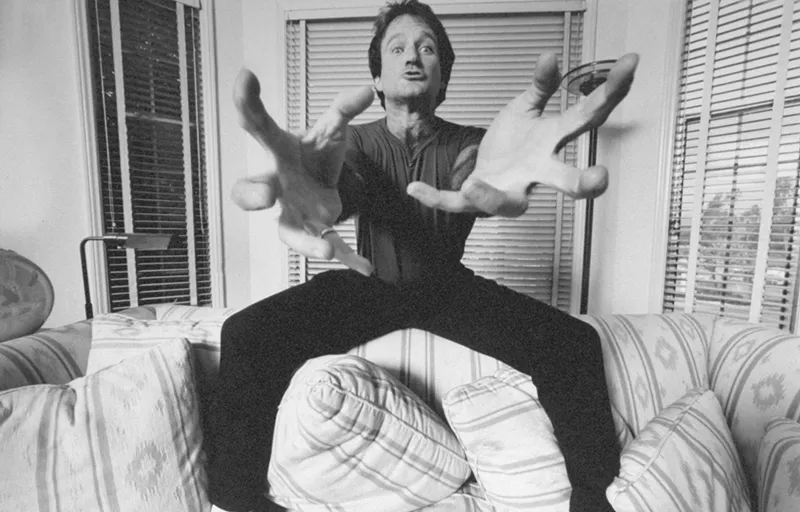 Image: In the documentary Robin Williams: Come Inside My Mind, director Marina Zenovich drives the late comedian's story straight down the line by interviewing some of his famous friends, including Billy Crystal and Steve Martin.