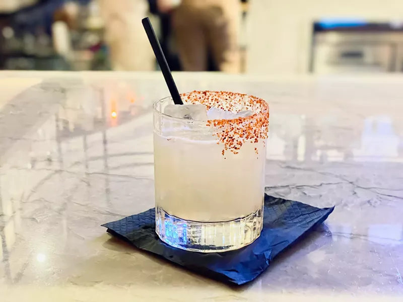 Image: No shake fees were associated with this margarita.