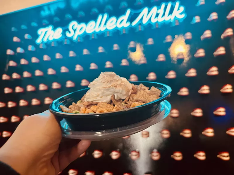 Image: The Spelled Milk in Oak Cliff offers a creative twist on the humble bowl of cereal.