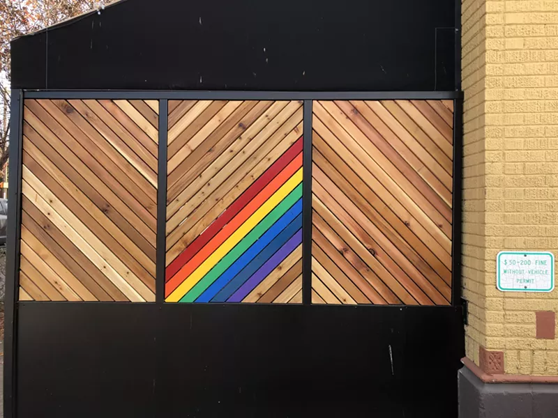 Image: The exterior of Roy G’s, so far