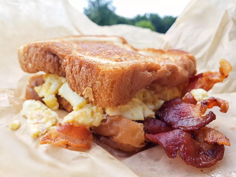 Image: The Stubbs special: You need this breakfast sandwich.