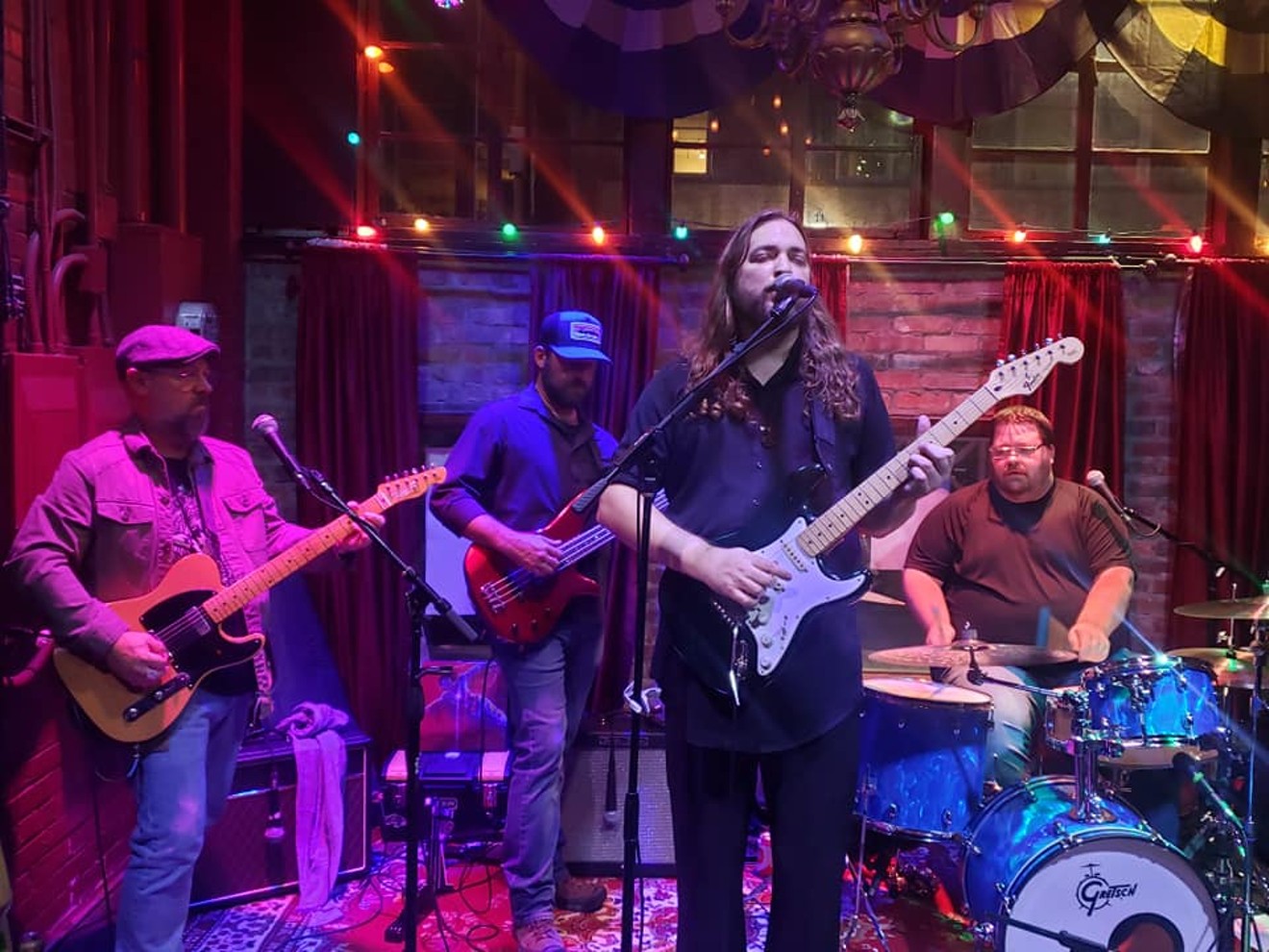 The Matthew Band performing at the Twilite Lounge in Fort Worth in 2022.