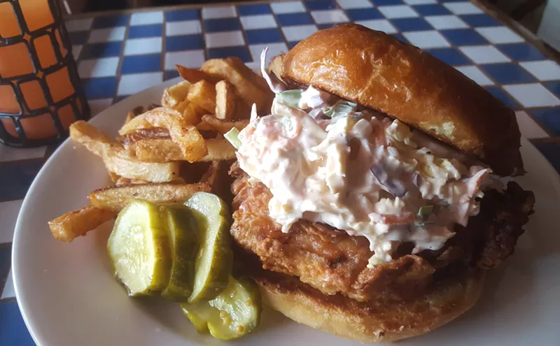 Image: The Sunday-Only Chicken Sandwich at The Grape Should Be a Dallas Landmark