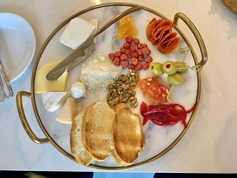 Image: In addition to mescal, The Trove offers tapas focusing on foodstuffs from Mexico.