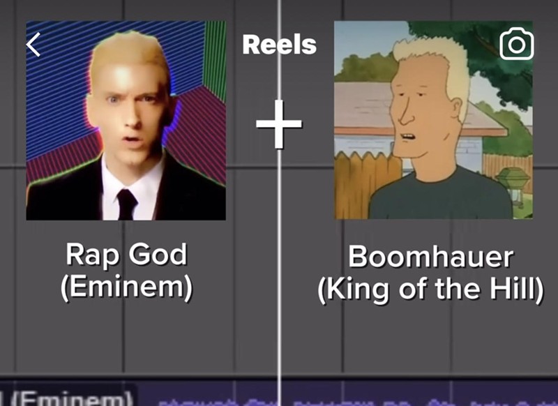 One of There I Ruined It creator Dustin Ballard's latest forced music mashups combined the fast-talking rhymes of Eminem's "Rap God" with King of the Hill's fast-talking neighbor Boomhauer.