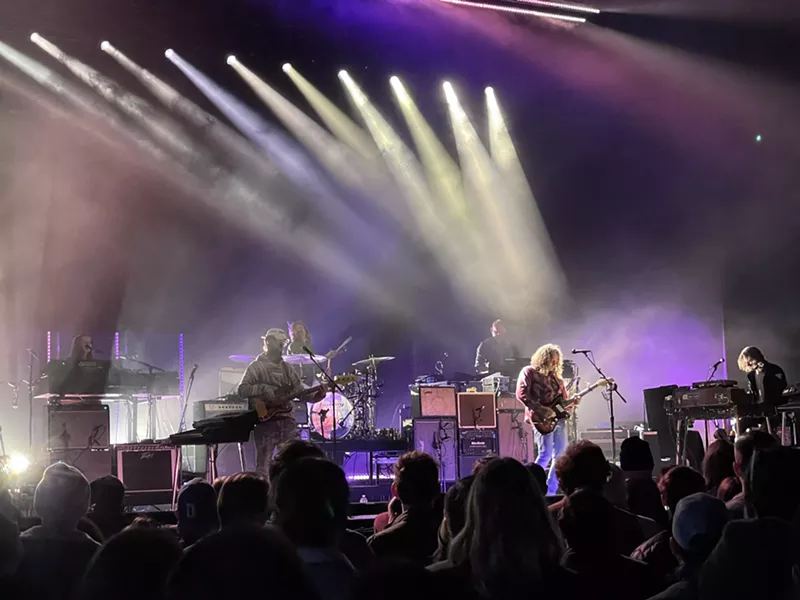 Image: The War on Drugs brought their analog brilliance to Irving’s Pavilion at Toyota Music Factory on Friday.