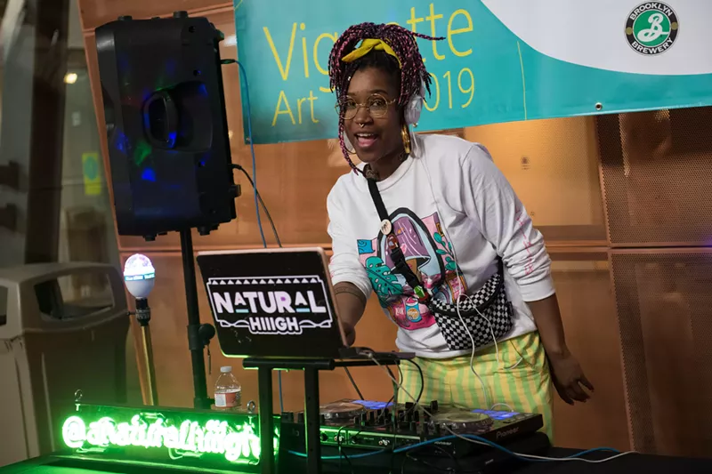 Image: Natural Hiiigh will be DJing at the women-only Vignette Art Fair in October.