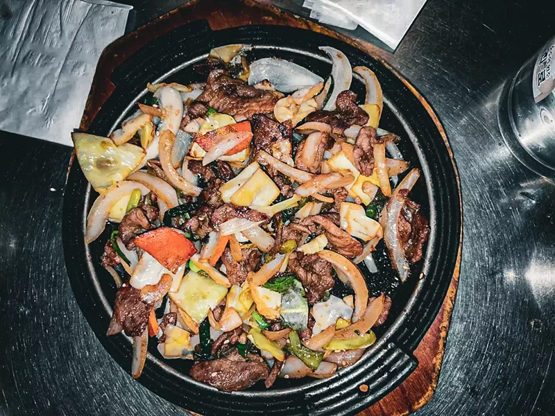 Image: The family-style pork bulgogi was only $14.99.