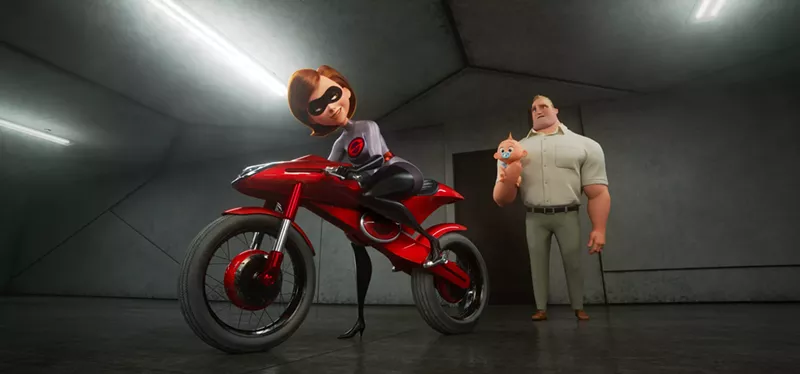 Image: The Incredibles 2 is a sequel that picks up the story of this struggling household of “supers” soon after the original ended.