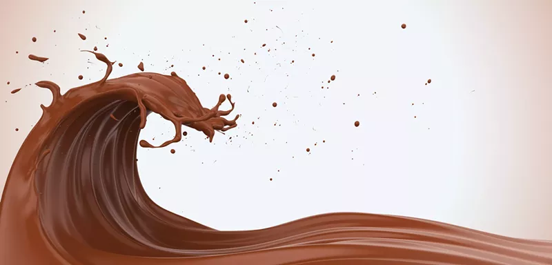 Image: Screw black-eyed peas. Start the new year right with chocolate.