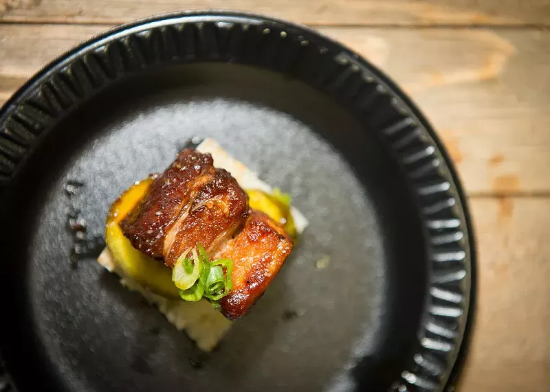 Image: A tasty bite from Iron Fork 2017.