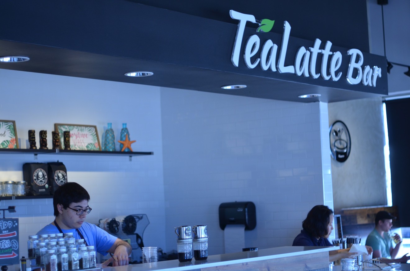 The new TeaLatteBar in Carrollton.