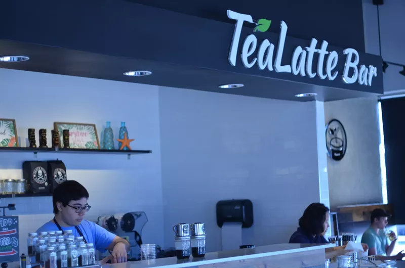 Image: The new TeaLatteBar in Carrollton.