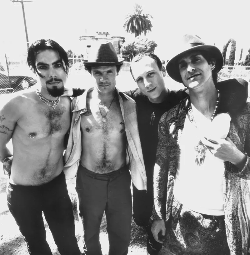 Image: Jane's Addiction in 1997, six years after founding Lollapalooza.