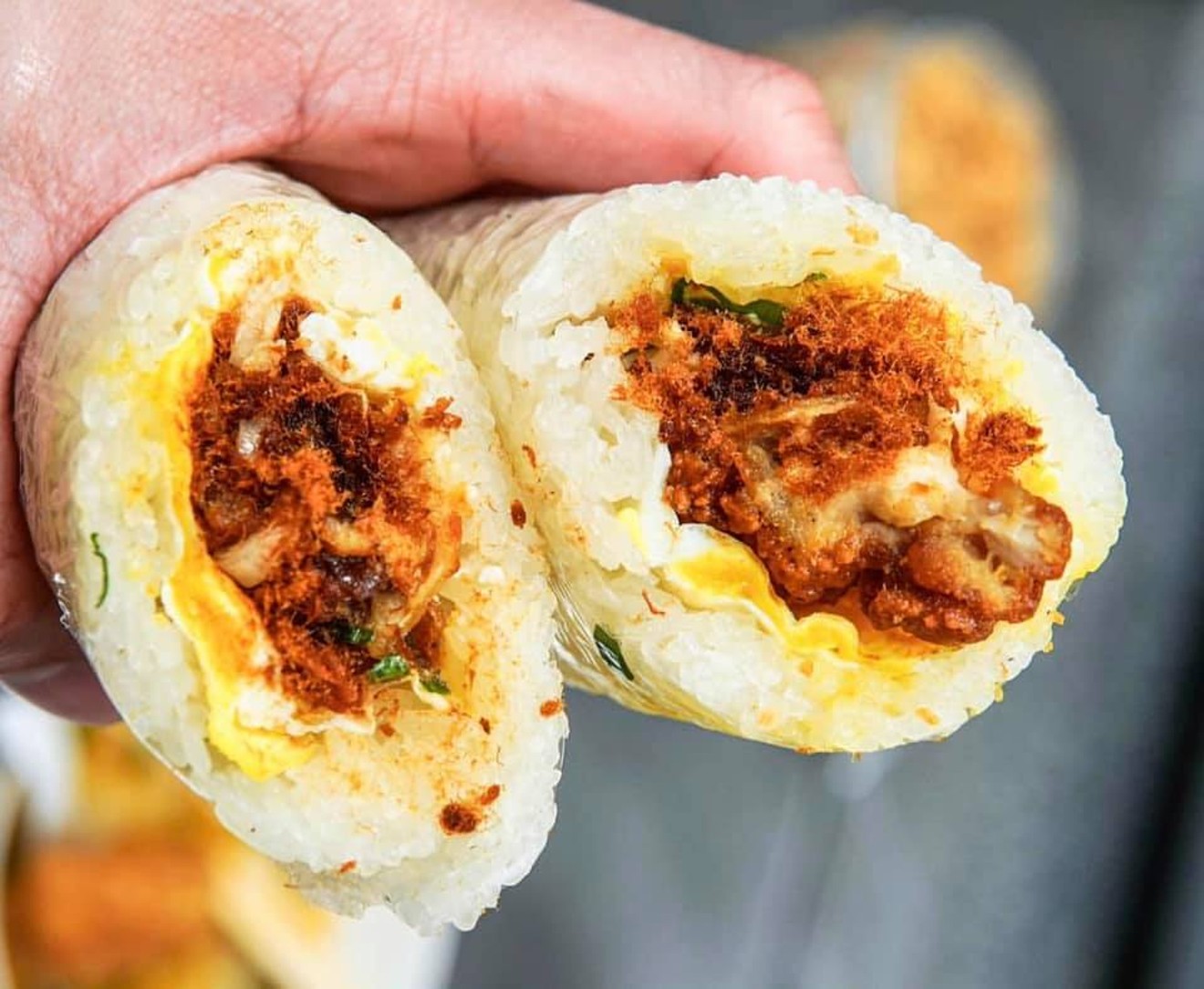 Sticky rice burritos will be in Deep Ellum this weekend.
