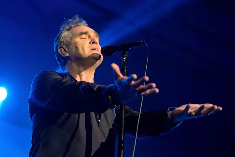 Image: Morrissey canceled his San Antonio date Wednesday night. His April 15 show in Dallas is still on ... for now.