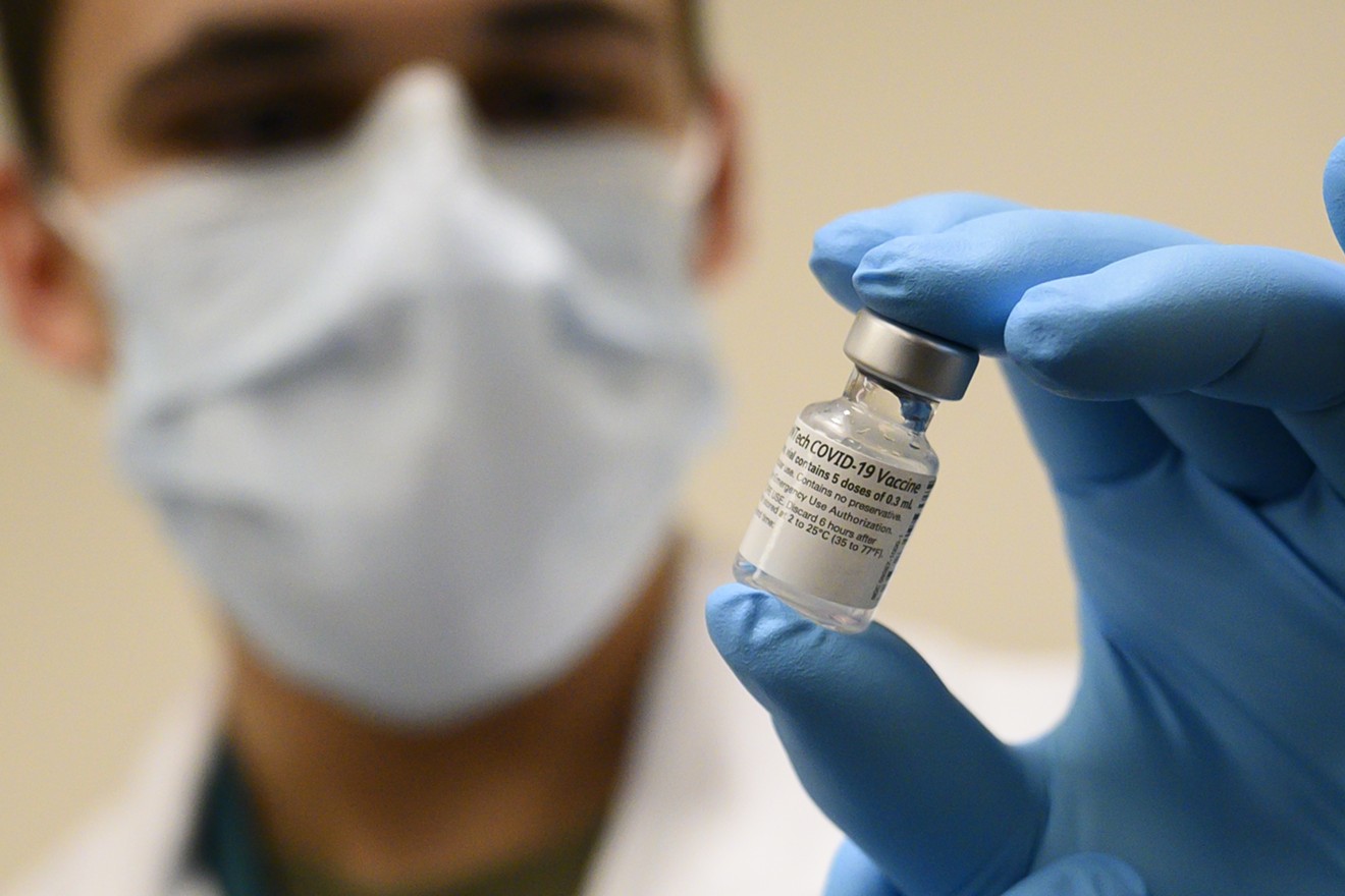 Some North Texas counties are at risk of severe vaccine deficits.